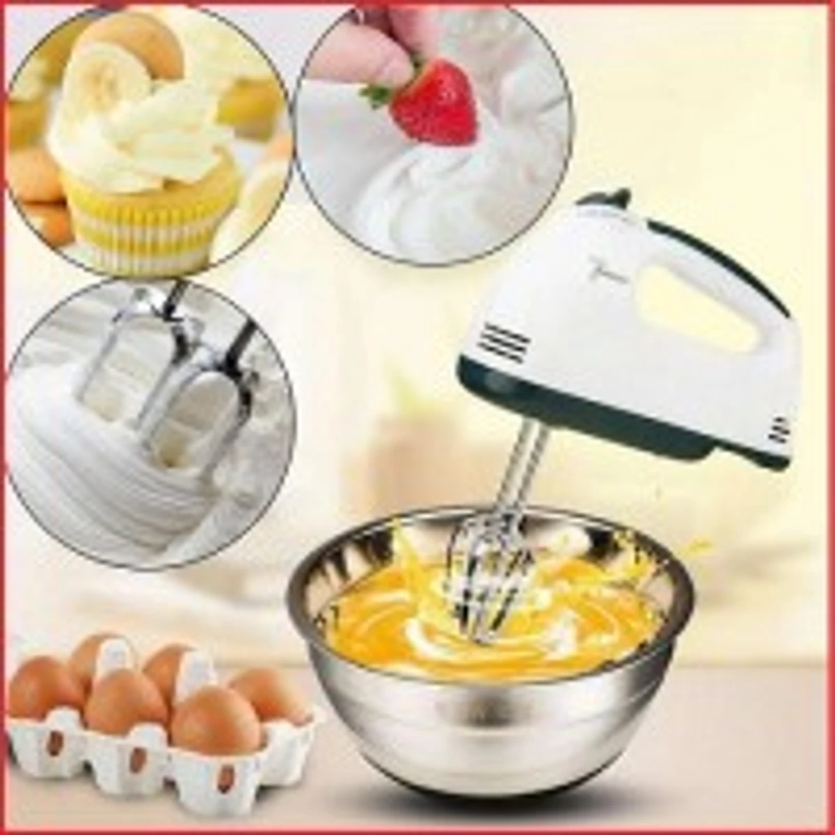 Egg beater machine