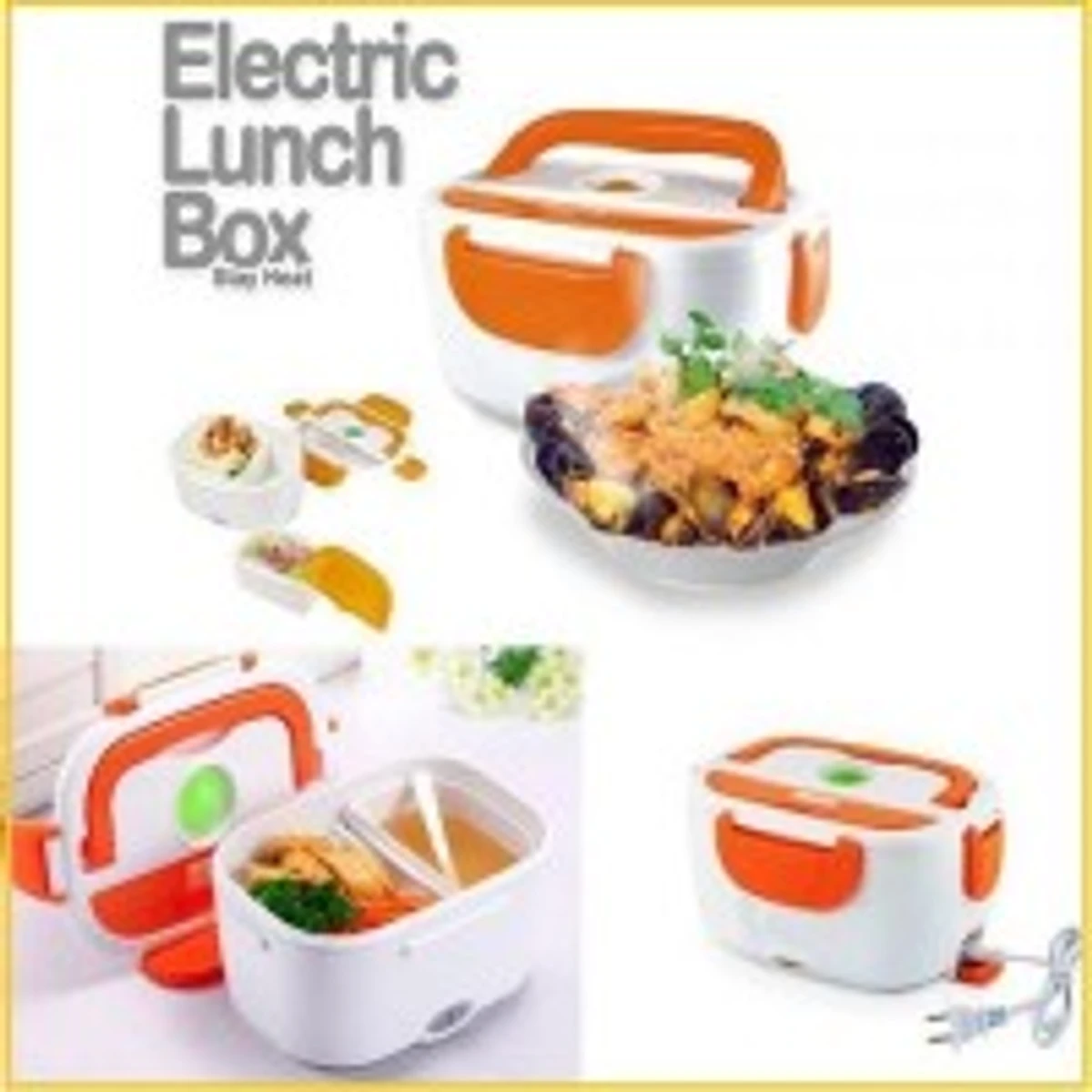 Portable Electric Lunch Box Multicolor