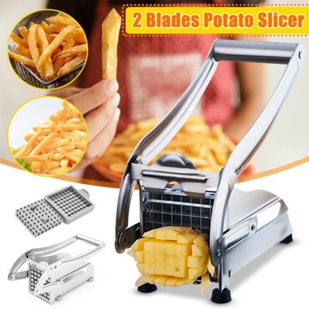 French Fry Cutter Potato Chipper