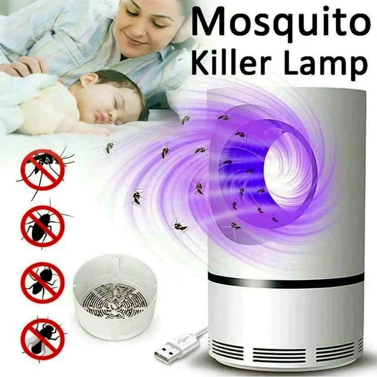 Mosquito Killing Lamp, Chargeable