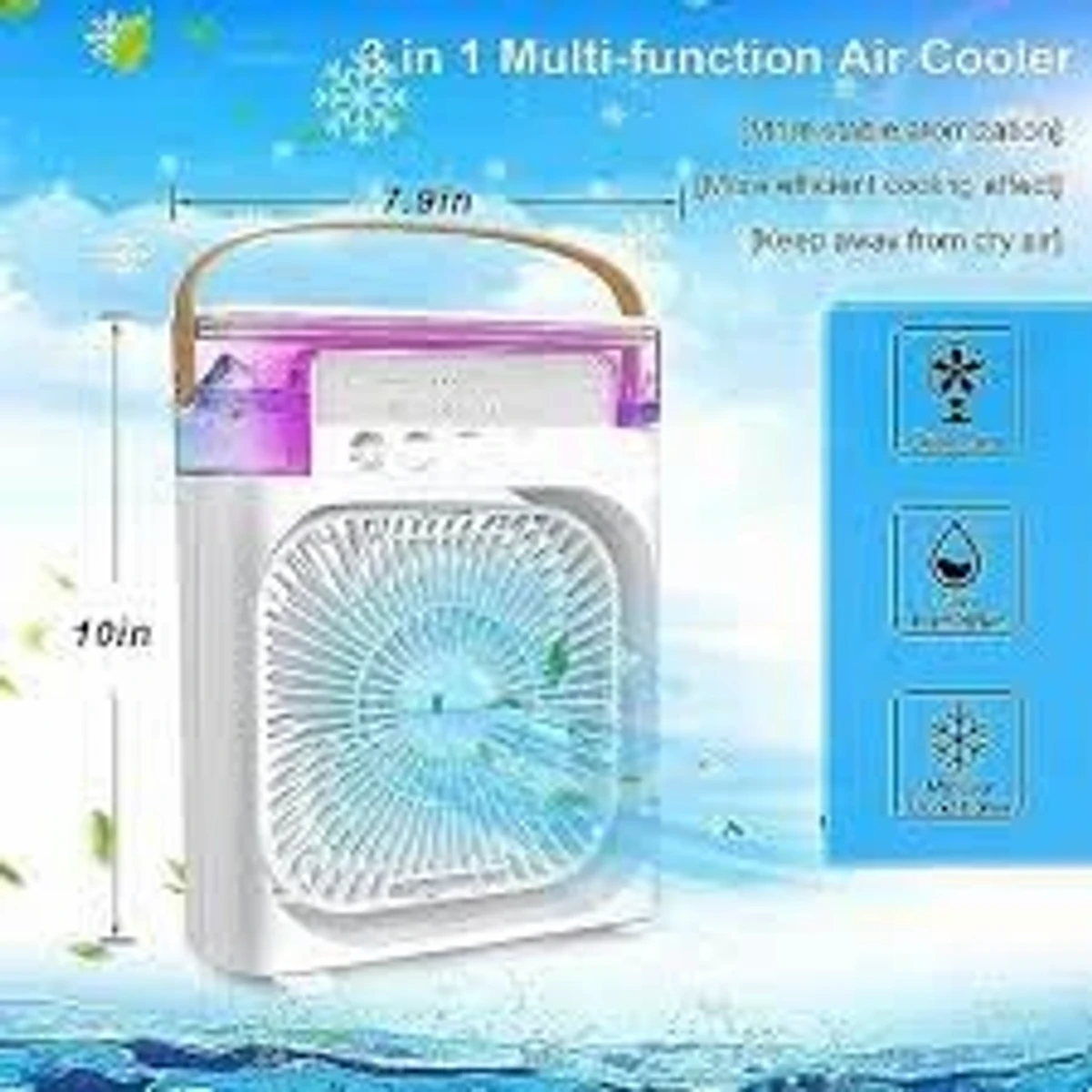 rechargeable  Air Conditioner Mist Fan