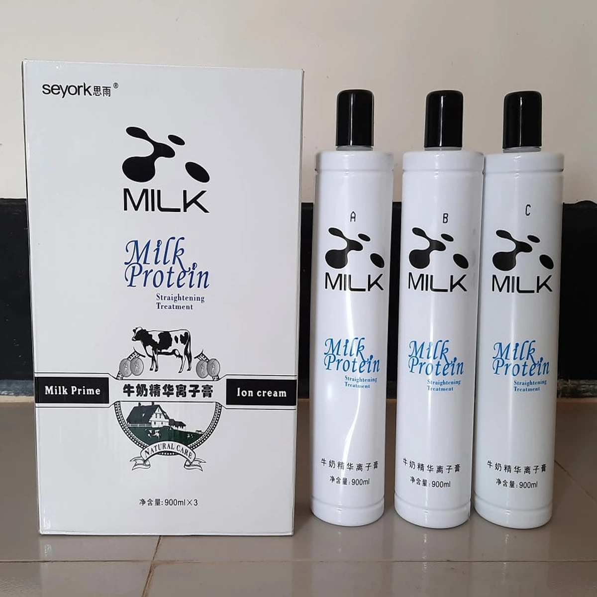 Permanent Hair Straight Milk Protein Hair Rebonding Cream