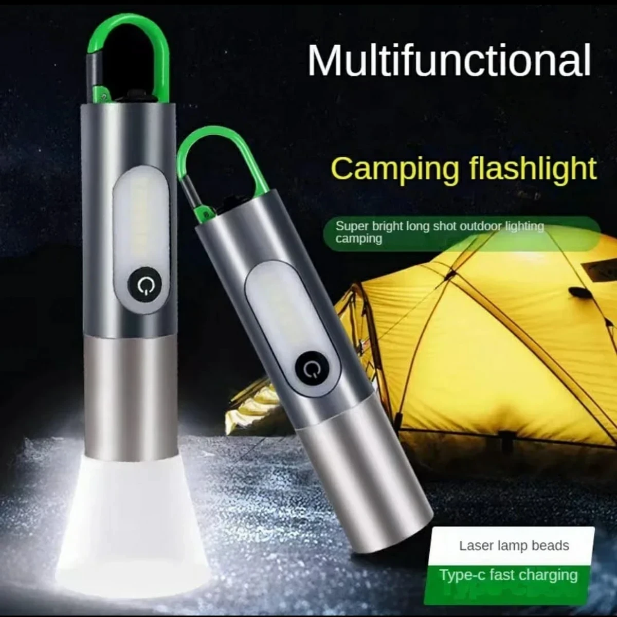 (USB) multifunctional flashlight